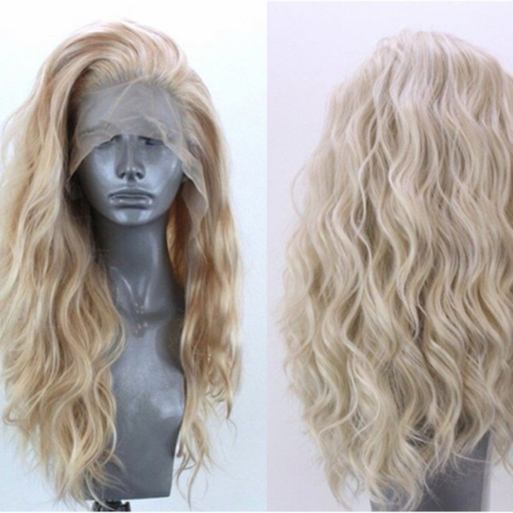 New blonde wig
